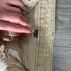 American Eagle Stretch Tan Jeans